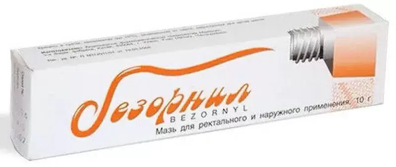 Безорнил мазь д/рект. и наружн. прим. 10г с након. рект. туб. Mayinglong Pharm.s Co., the 3-d Pharm. Factory