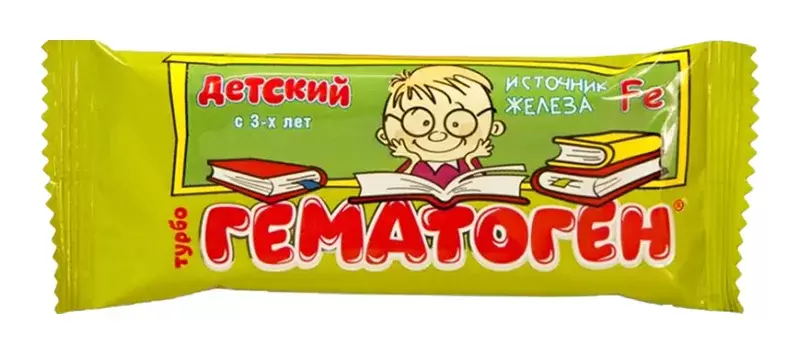 Турбогематоген Школьник батонч. 35г ~БАД Фарм-Про