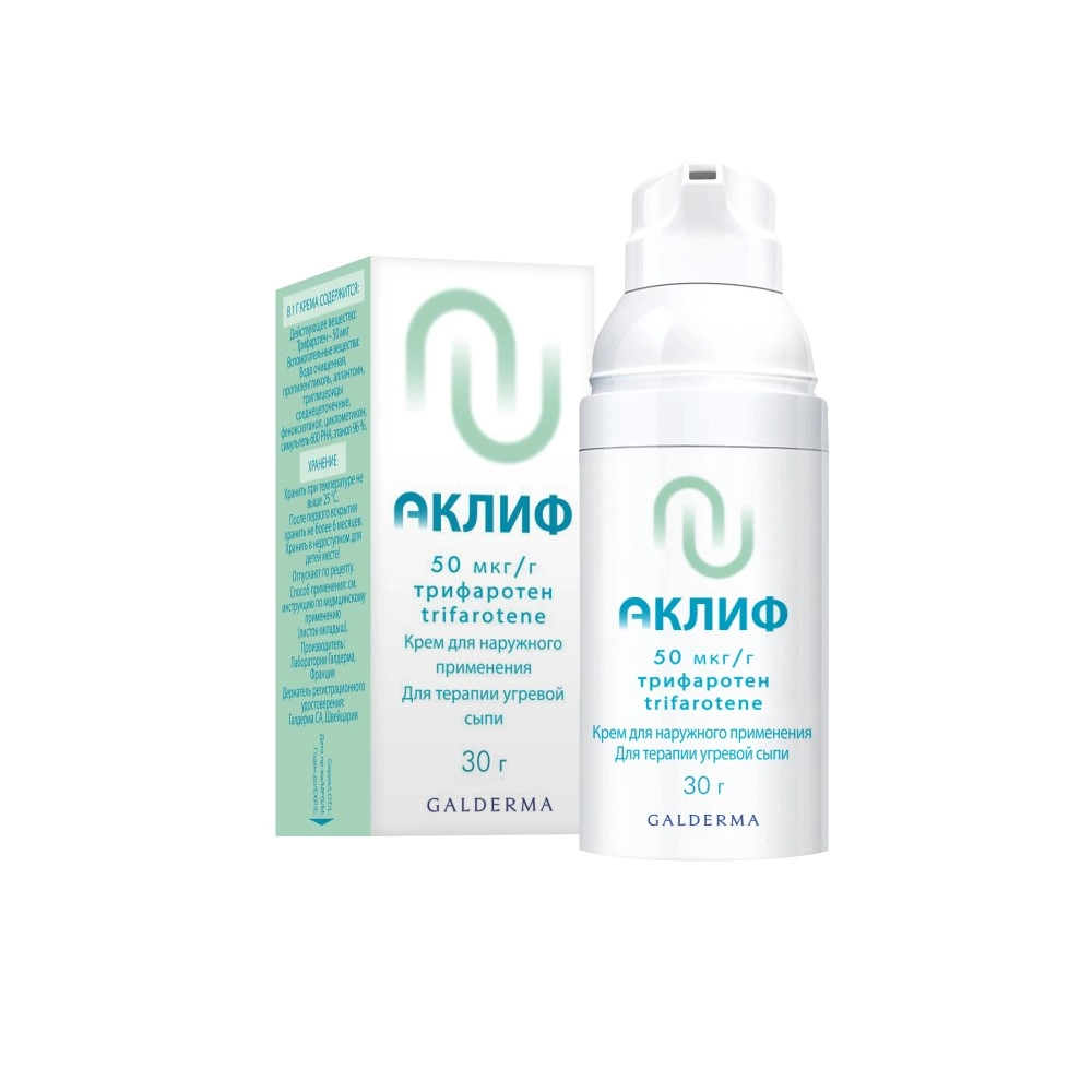 Аклиф крем д/наружн. прим. 50мкг/г 30г фл. Laboratoires Galderma