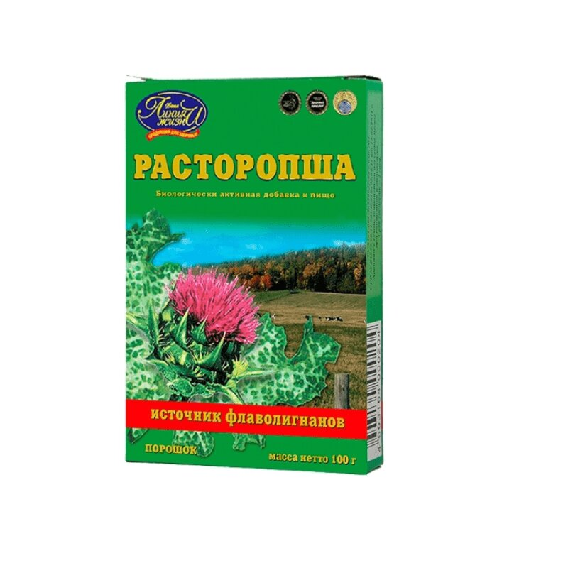 Расторопша пор. 100г ~БАД Самаралектравы