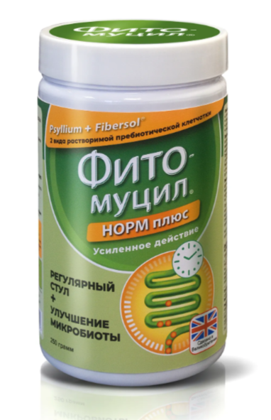 Фитомуцил норм Плюс пор. 250г ~БАД БиоВид ООО
