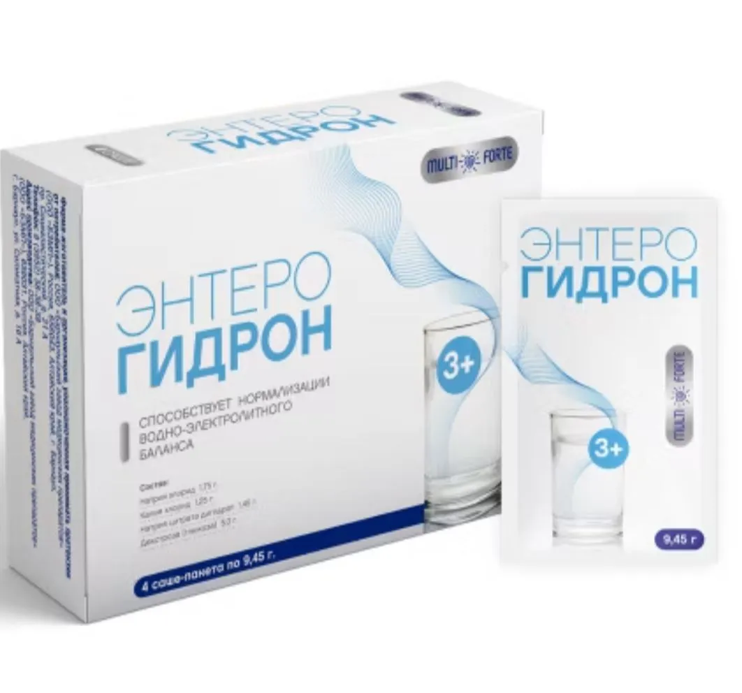 MultiForte Энтерогидрон (регидратационный комплекс) пор. 9.45г N4~БАД Барнаульский завод медицинских препаратов