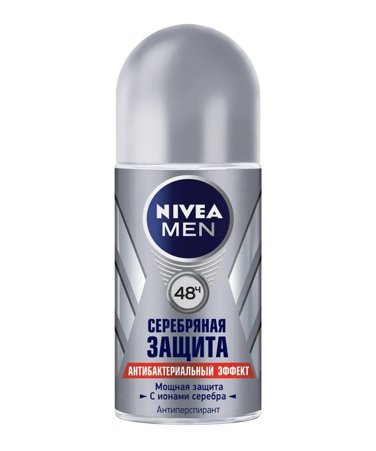 НИВЕЯ Мен Серебряная защита дезодорант-ролик а/персп 50мл [83778] Beiersdorf AG