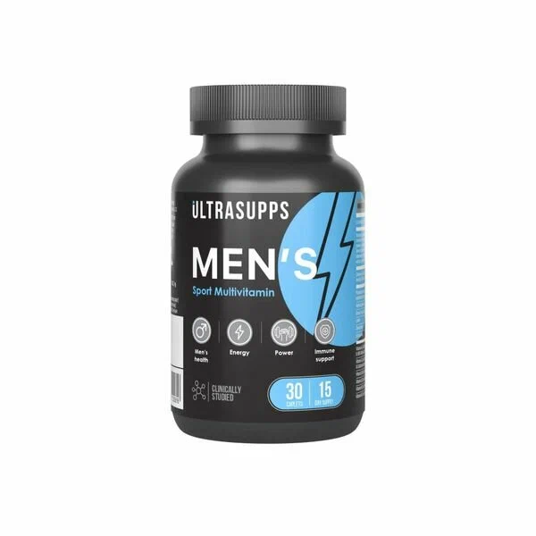УЛЬТРАСАППС Менс Спорт Мультивитамин каплет N30~БАД Ultra Energy Supplements Trading L.L.C