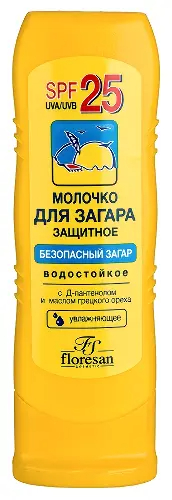 Молочко д/загара SPF25 125мл [108] Флоресан