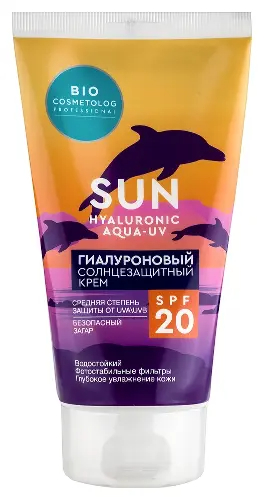 БИО КОСМЕТОЛОГ Профешнл крем SPF20 солнцезащитн гиалуронов 150мл Фитокосметик ООО