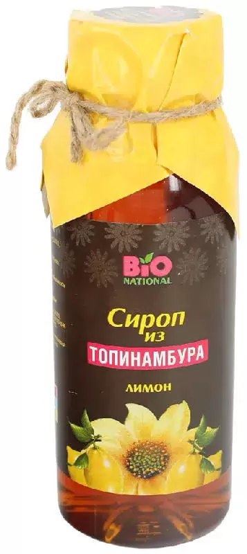 БИОНЭШНЛ сироп из топинамбура натуральн лимон 250мл фл. ТЕРРА ООО