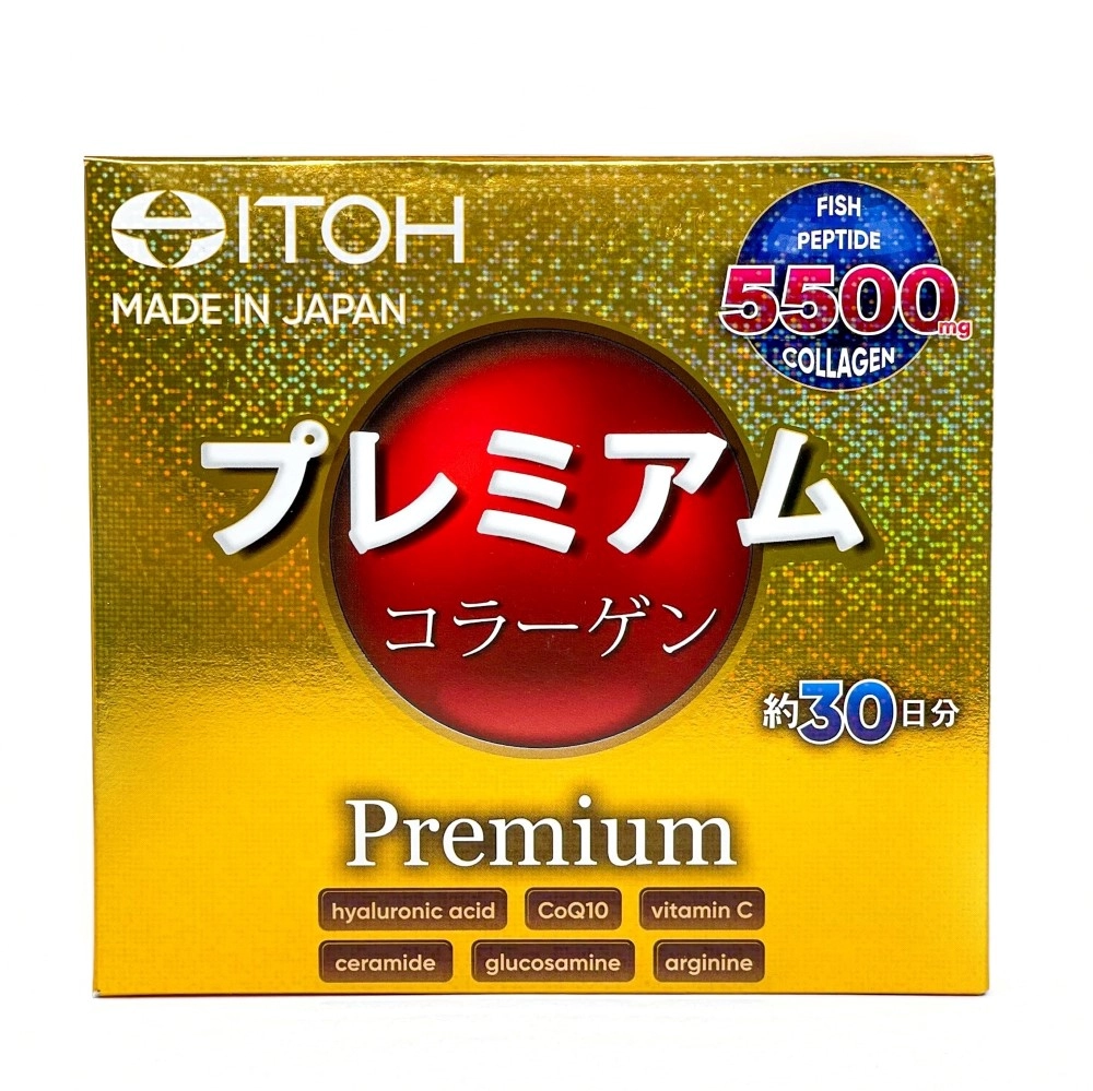 ИТОХ Премиум коллаген саше 6.5г N30~БАД Itoh Kanpo Pharmaceutical Co. Ltd