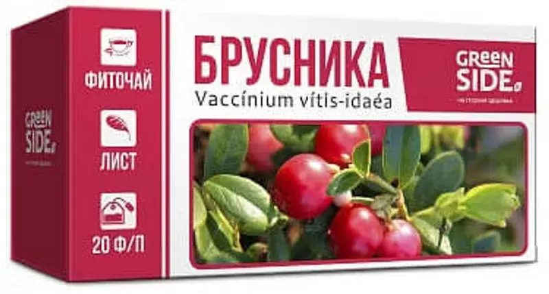 Брусника ф/ч 1.5г N20~БАД Грин Сайд ООО