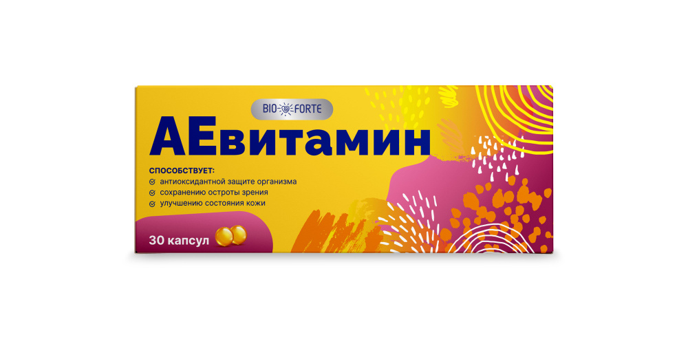 BioForte аевитамин капс. 200мг N30~БАД Мелиген ФП
