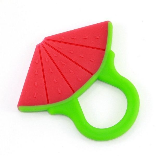 БУСИНКА Арбуз прорезыватель силикон [1865] OT-Yiwu Midi Mum And Baby Products Co.Ltd