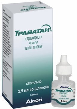 Траватан капли глазн. 40мкг/мл 2.5мл фл. Novartis Manufacturing NV