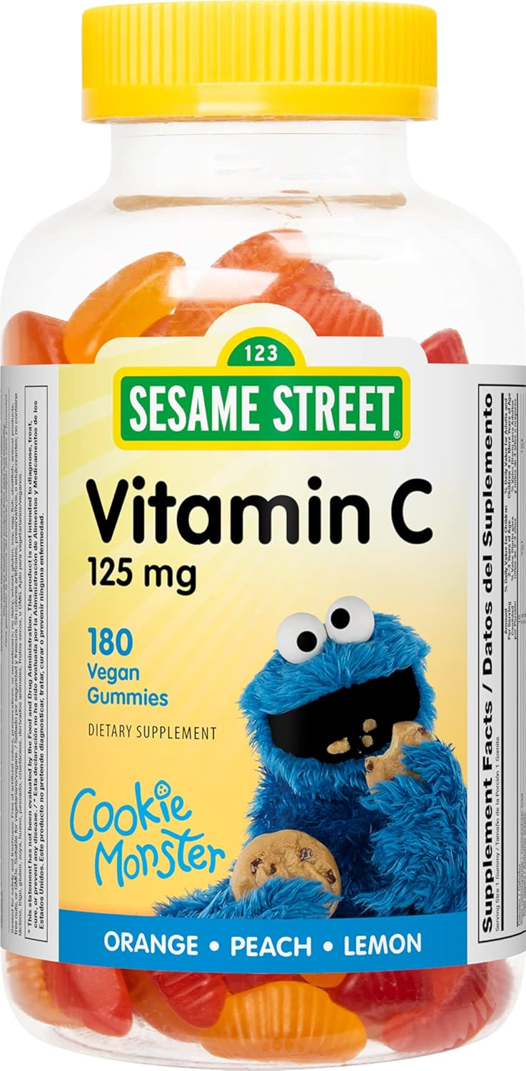 СЕЗАМ СТРИТ Витамин С мармеладные табл. жев. 125мг N180~БАД WN Pharmaceuticals Ltd.