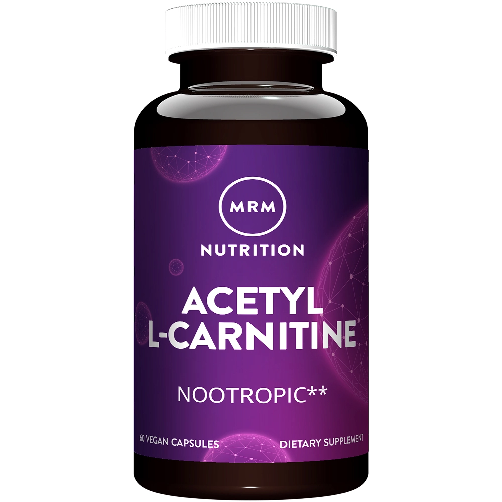МРМ Ацетил-Л-Карнитин капс. 870мг N60~БАД MRM Nutrition Inc.