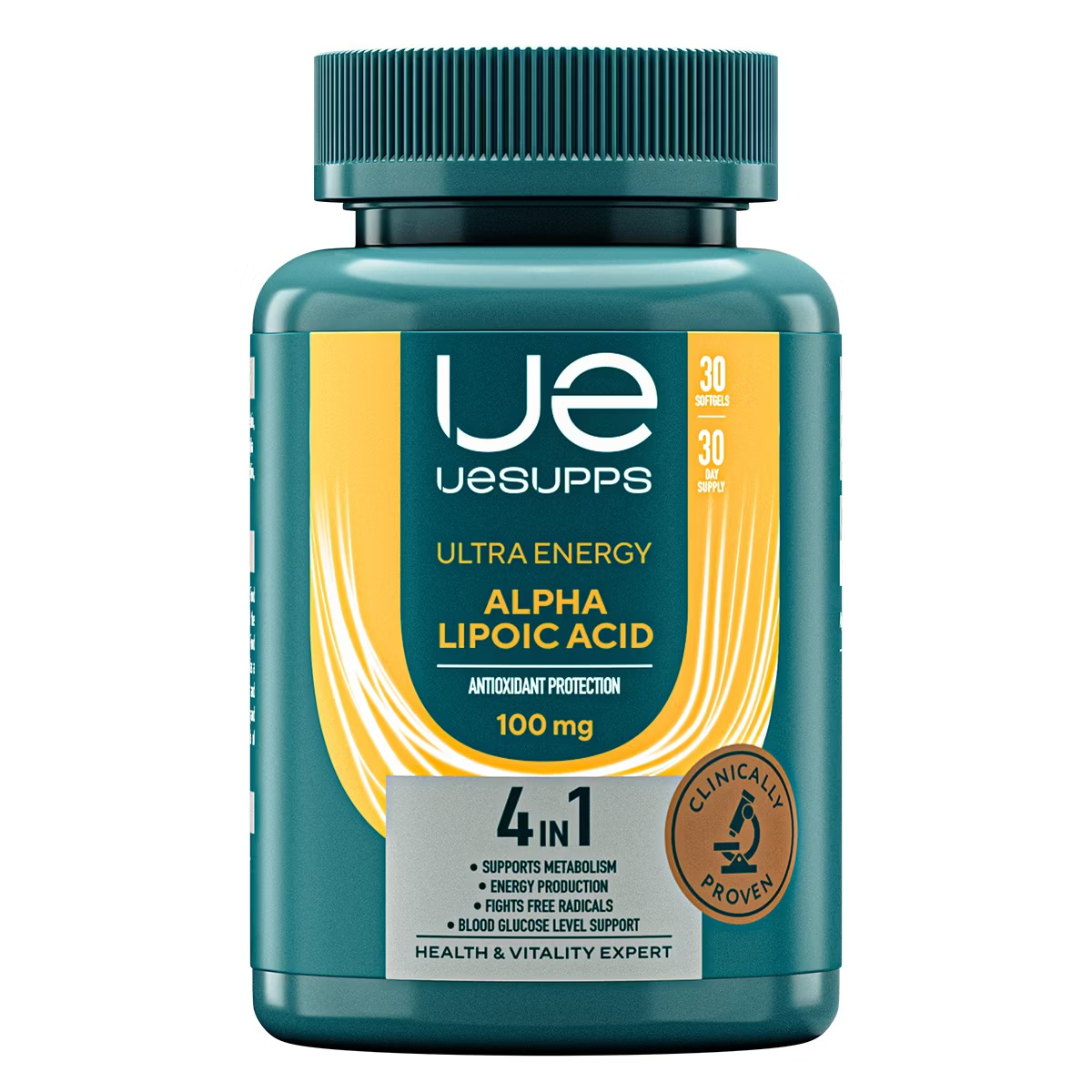 УЕСАППС Ультра Энерджи Альфа-липоевая кислота капс. 750мг N30~БАД Ultra Energy Supplements Trading L.L.C