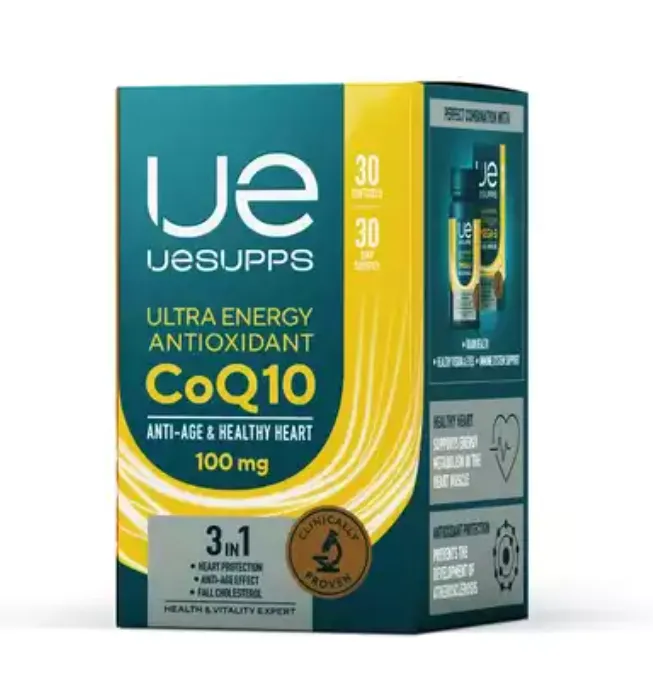 УЕСАППС Ультра Энерджи Коэнзим Ку10 капс. 380мг N30~БАД Ultra Energy Supplements Trading L.L.C