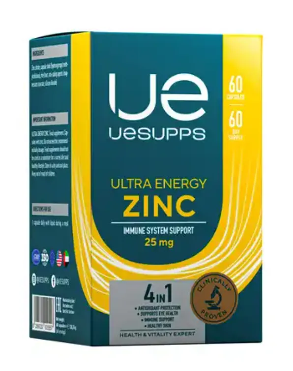 УЕСАППС Ультра Энерджи Цинк капс. N60~БАД Ultra Energy Supplements Trading L.L.C