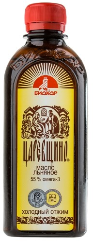 Льняное Царевщино масло 250мл ~БАД Биокор