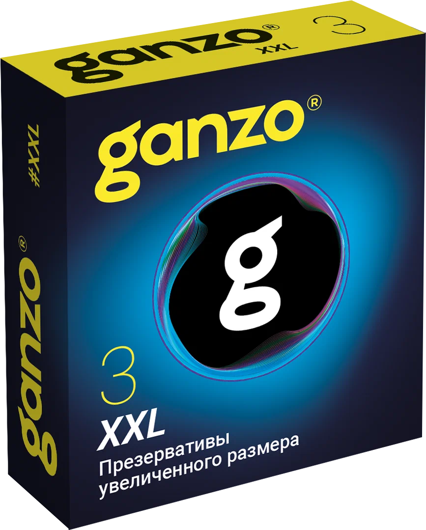 Презервативы ГАНЗО XXL N3 PharmLine Limited