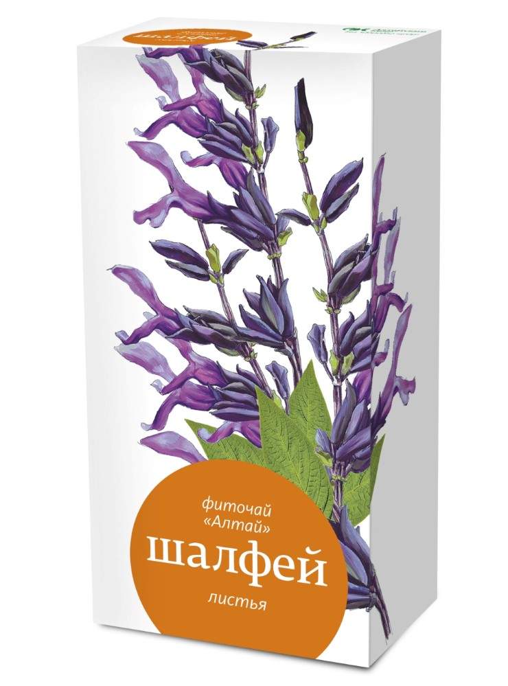 АЛТАЙ Шалфея листья ф/ч 1.5г N20~БАД Алтайский кедр
