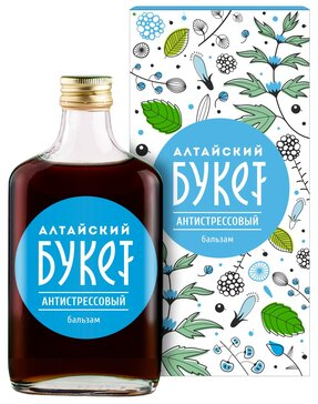 АЛТАЙСКИЙ БУКЕТ Антистрессовый бальзам 250мл фл. Алтайский букет