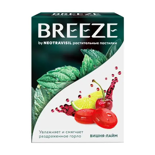Бриз бай Неотрависил паст. вишня/лайм N12~БАД Lozen Pharma Pvt. Ltd.