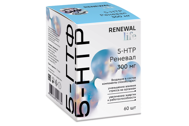 5-HTP Реневал табл. п.п.о. 512мг N60~БАД Обновление ПФК