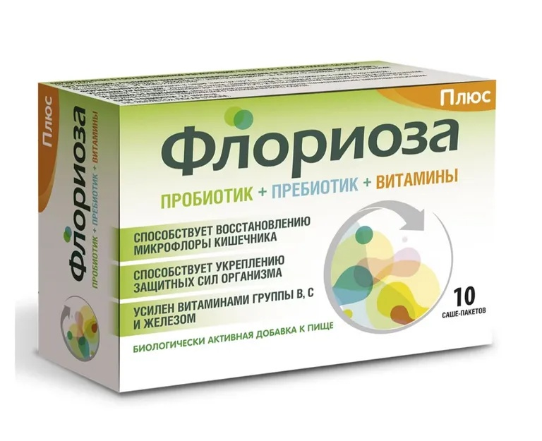 Флориоза плюс пор. 2г N10~БАД Sunberg Life Sciences Private Limited