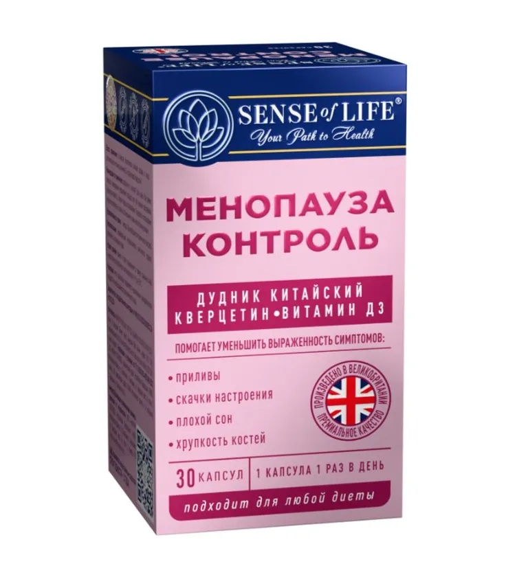 СЕНС ОФ ЛАЙФ Менопауза контроль капс. N30~БАД Quantum Solutions Group Ltd