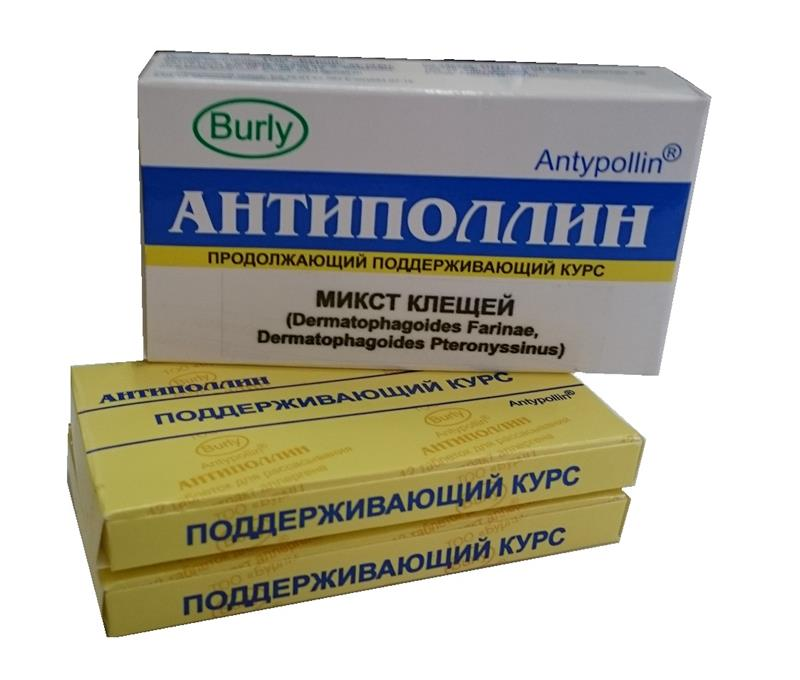 Антиполлин Микст клещей табл. N12~БАД Бурли ТОО