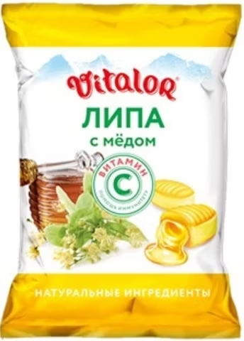 ВИТАЛОР с витамин С карам. липа/мед 60г ~БАД Гуслица ООО