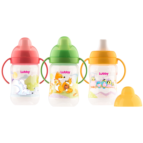ЛАББИ Веселые животные поильник с тверд носик 6+мес 250мл [15184] Gold List AG