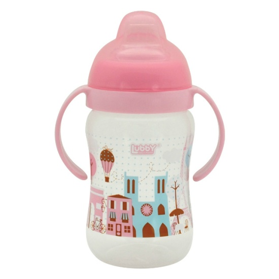 ЛАББИ Любимый поильник-непроливайка с ручк и мягк носик 250мл [13945] Gold List AG