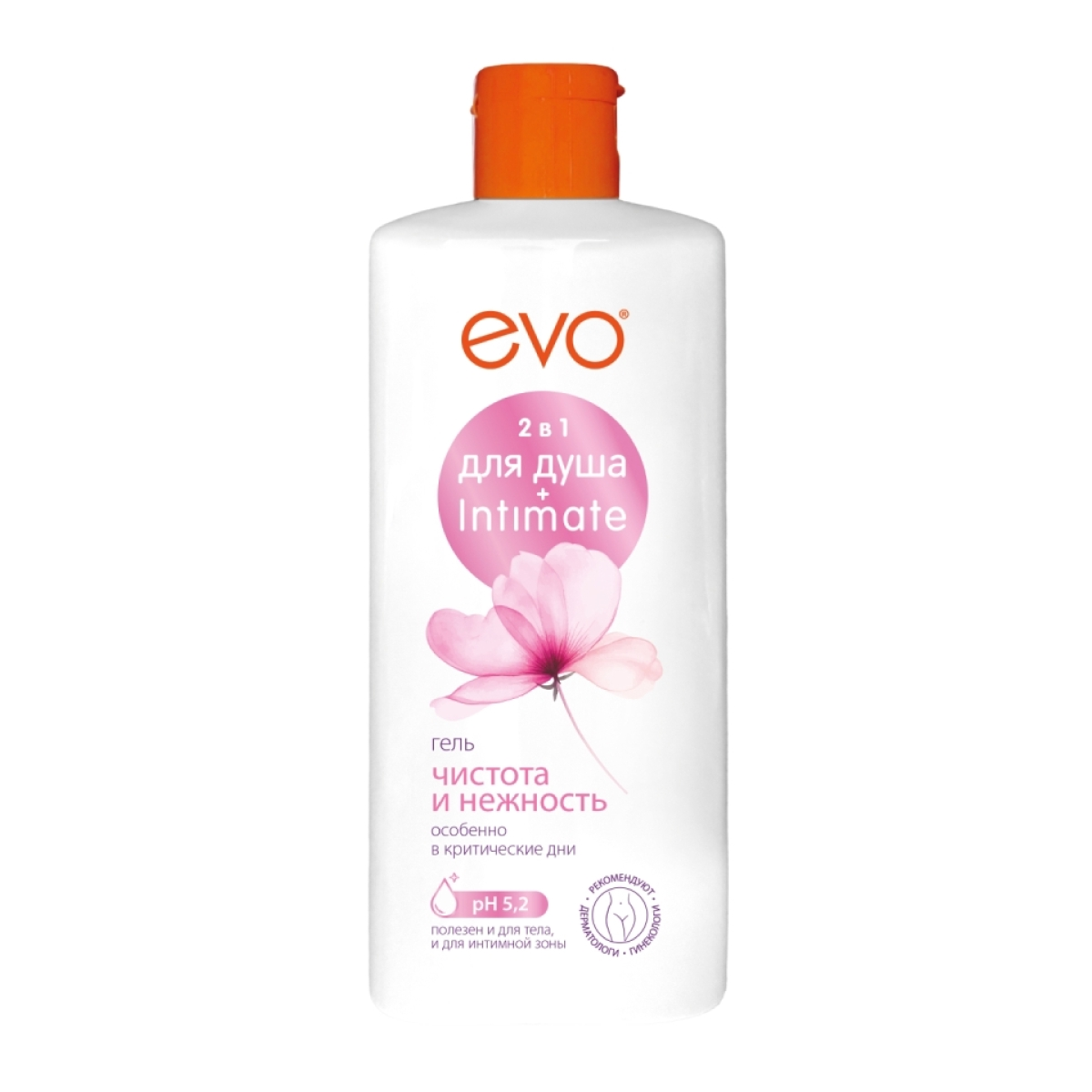 ЭВО Чистота и Нежность крем-гель д/душ/инт гигиен 2в1 400мл Аванта