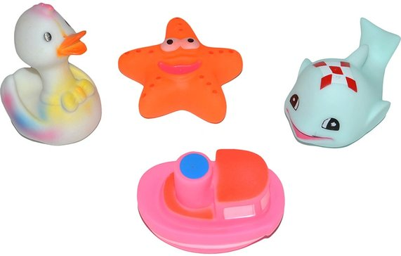 БУСИНКА игрушка д/купания [163] N4 China Top Toys Trading