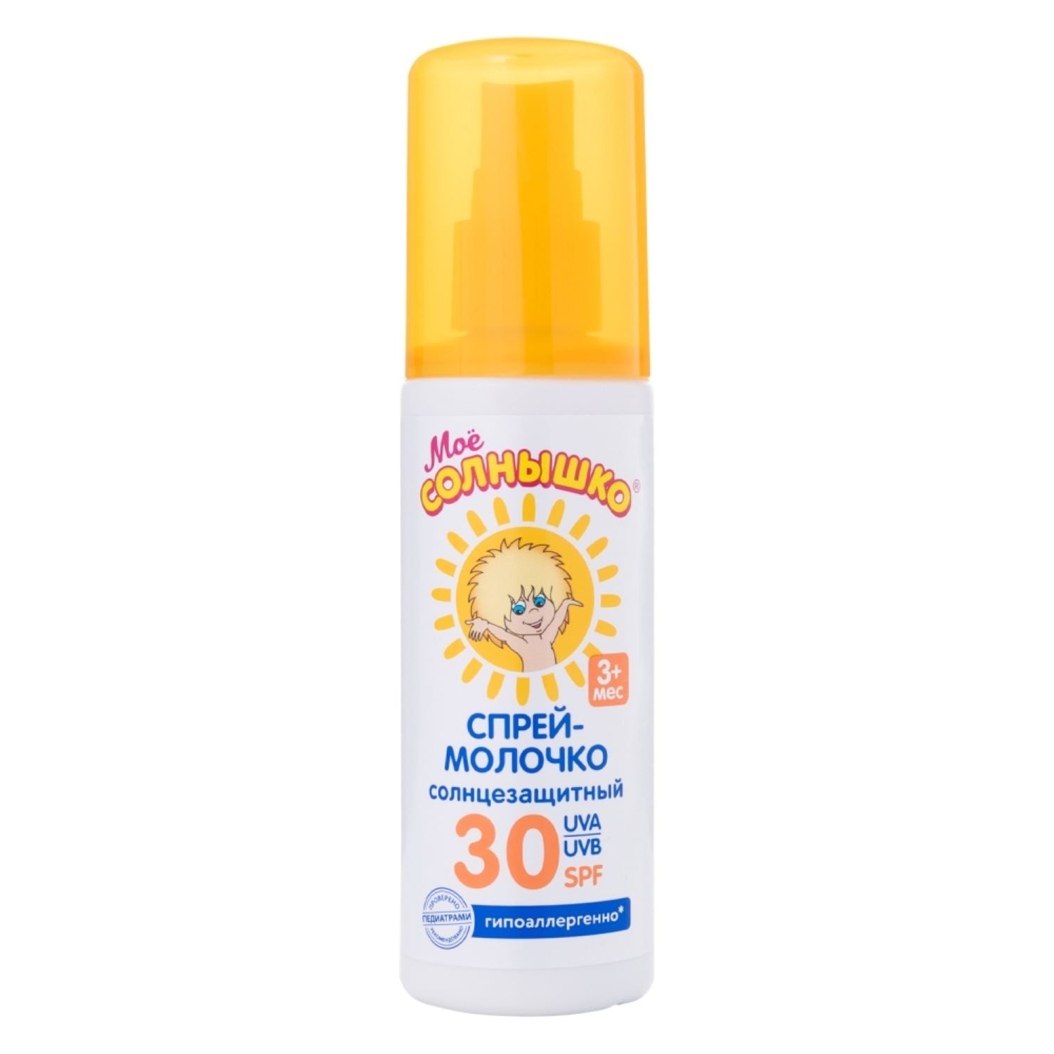 МОЕ СОЛНЫШКО спрей SPF30 солнцезащитн 100мл Аванта