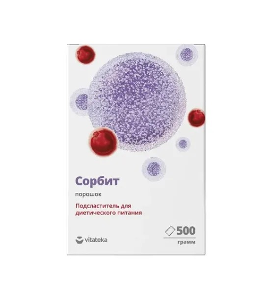 ВИТАТЕКА Сорбит порошок 500г пак. Сладкий мир Компания ООО