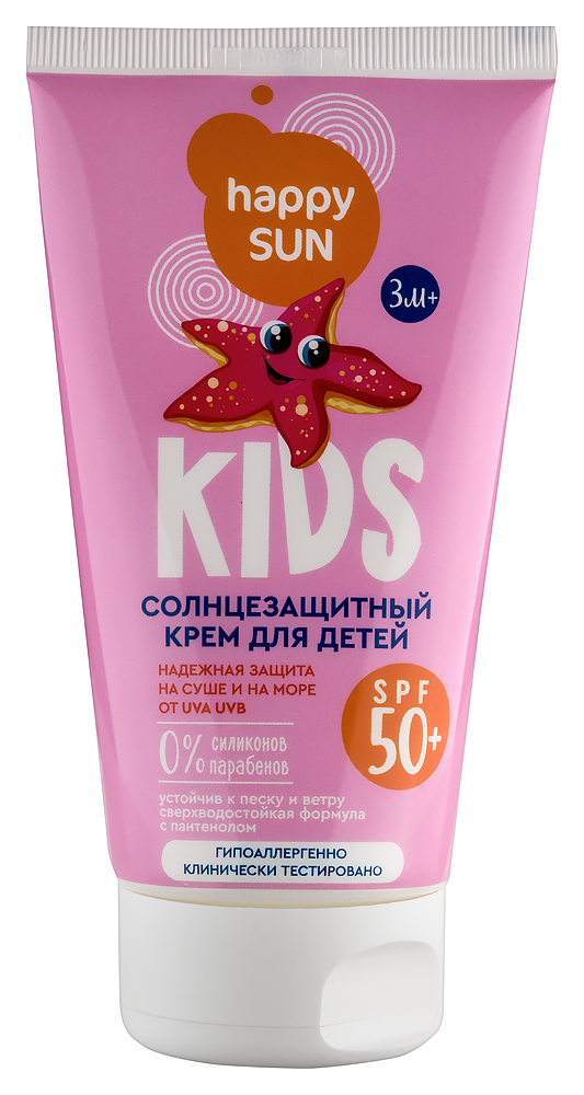 Хэппи сан крем д/дет spf50+ солнцезащитн 150мл Фитокосметик ООО