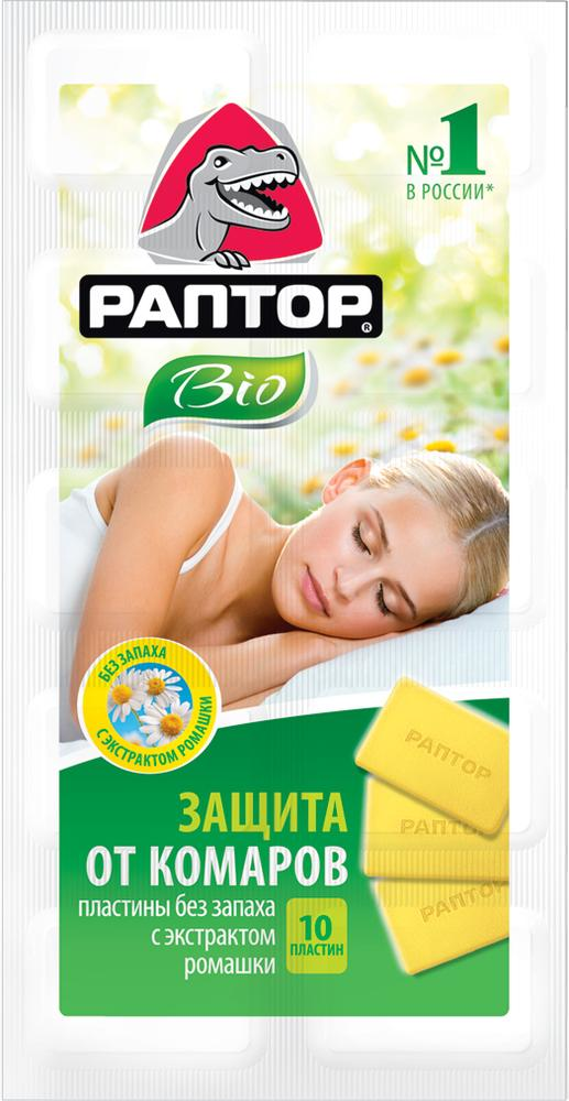 РАПТОР Био пластины от комар ромашка N10 Zobele Industrie Chimiche