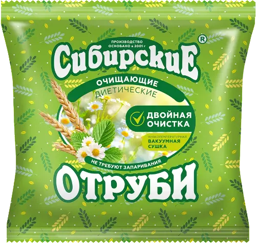 ДР.ДИАС Сибирские отруби пшеничн очищающ 200г Сибирская клетчатка