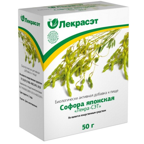 Софора японская ф/ч 50г ~БАД Лекра-СЭТ