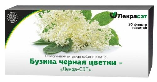 Бузина черная цв. 1.5г N20~БАД Лекра-СЭТ