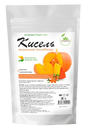 АЛТАЙФЛОРА кисель желудочн 250г дой-пак Алтайская чайная компания