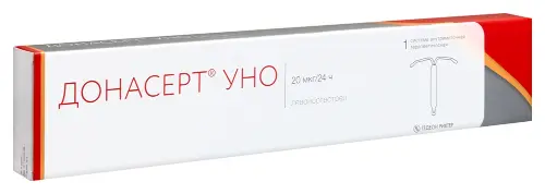 Донасерт Уно вмтс 20мкг/сут бл. Odyssea Pharma SPRL